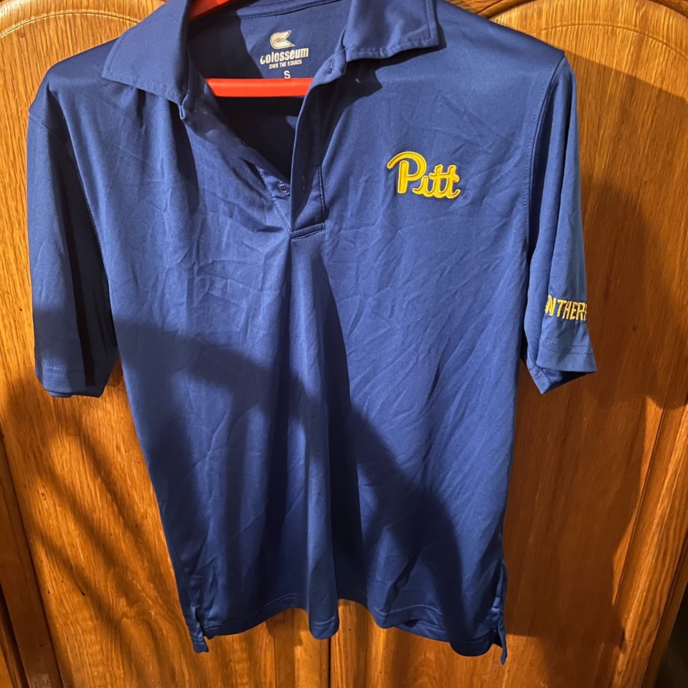 Colosseum Men’s Blue Pitt Polo Shirt
